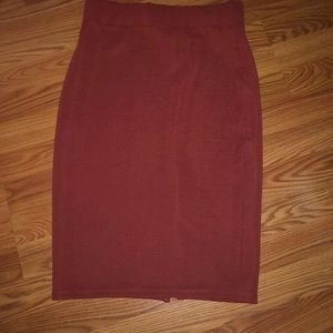 Pencil skirt
